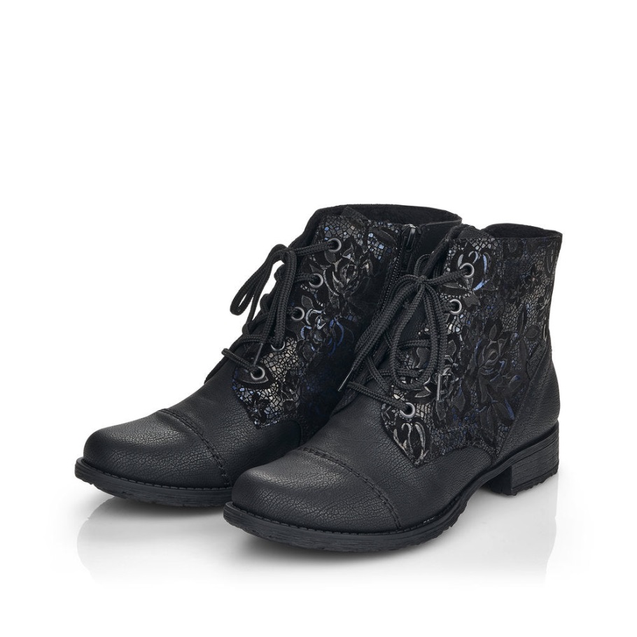 Rieker Fekete 70800 Payton