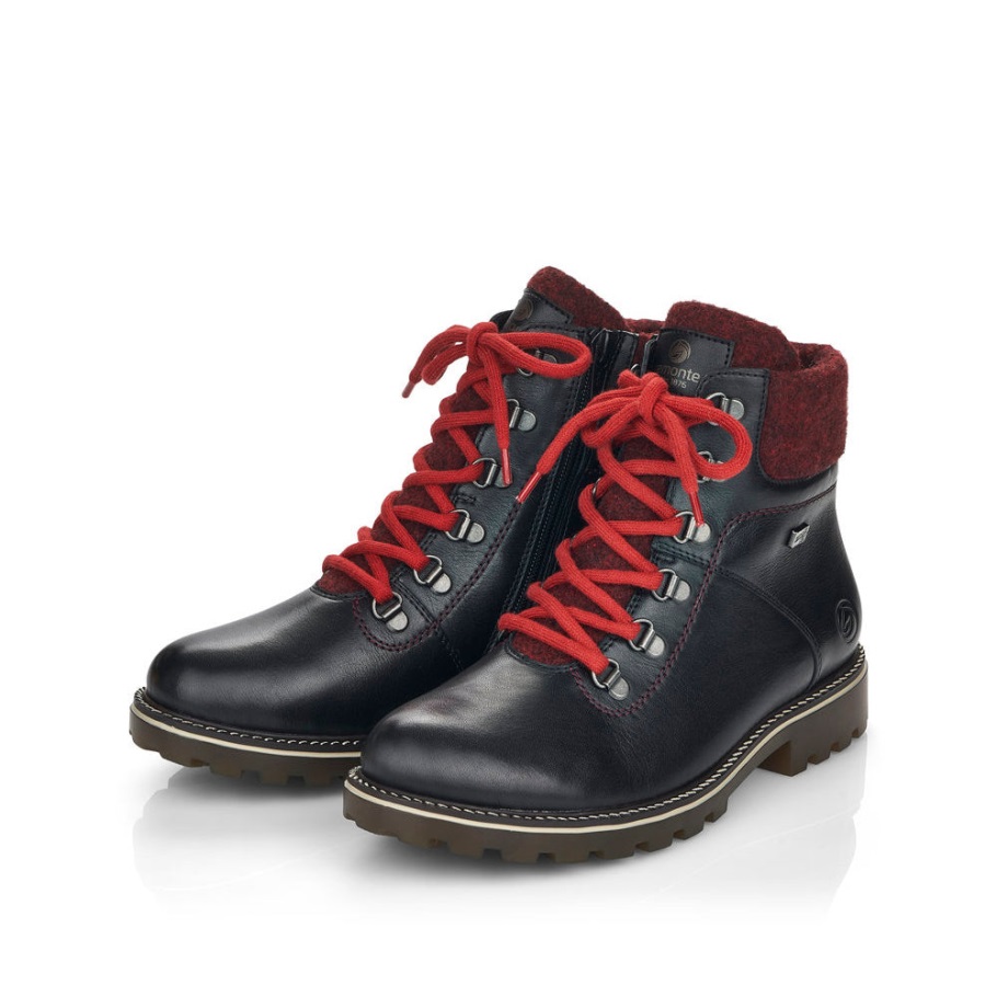 Rieker Fekete D8462 Samara