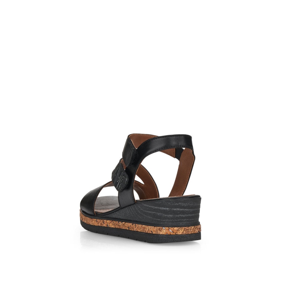 Rieker D3054 Jerilyn Fekete
