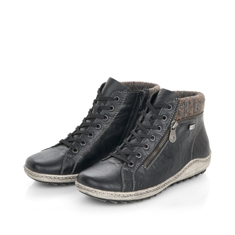 Rieker R1473 Liv Fekete