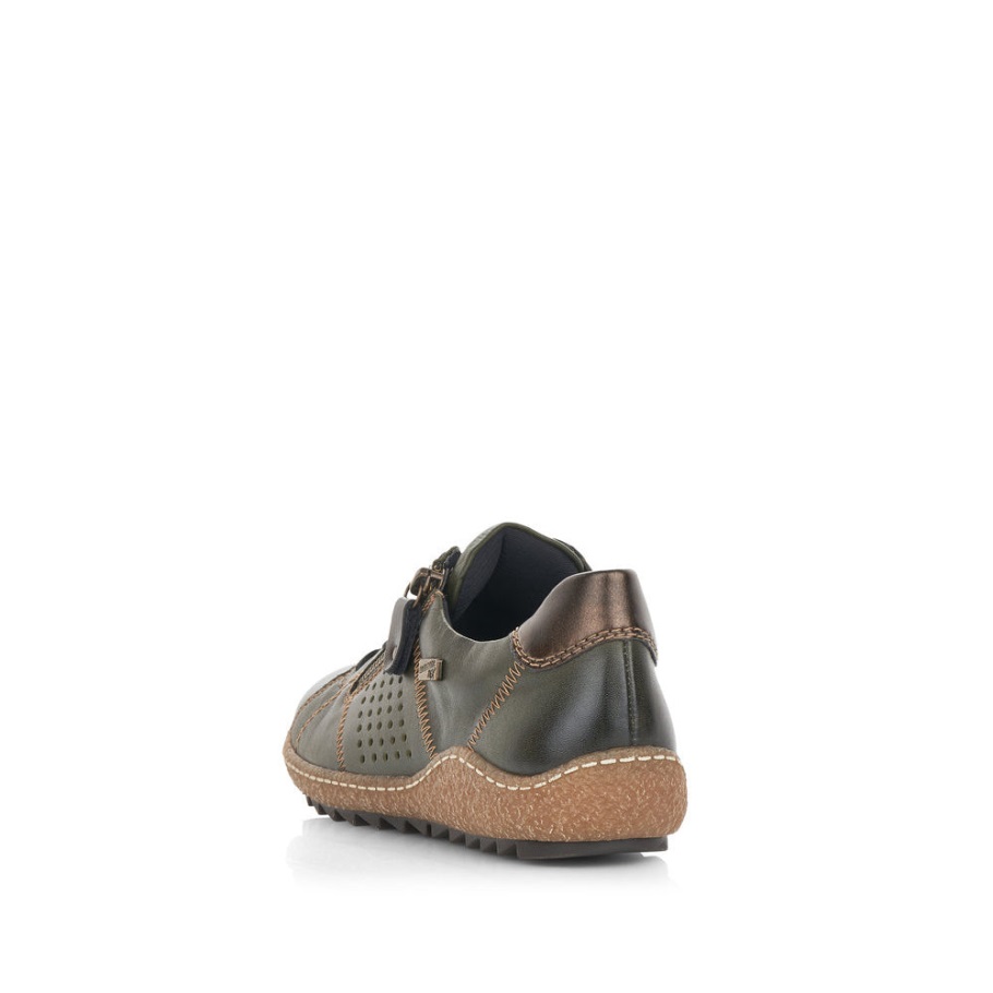 Rieker R4717 élet Zöld