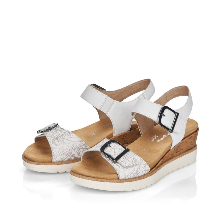 Rieker Fehér R6152 Lolita