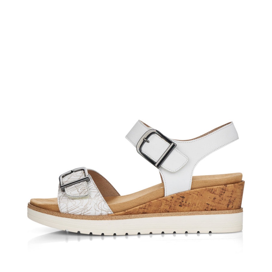 Rieker Fehér R6152 Lolita