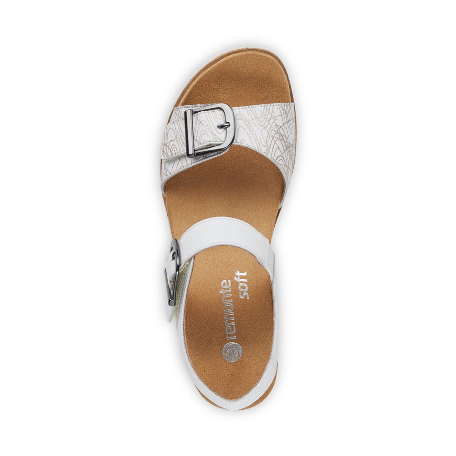 Rieker Fehér R6152 Lolita