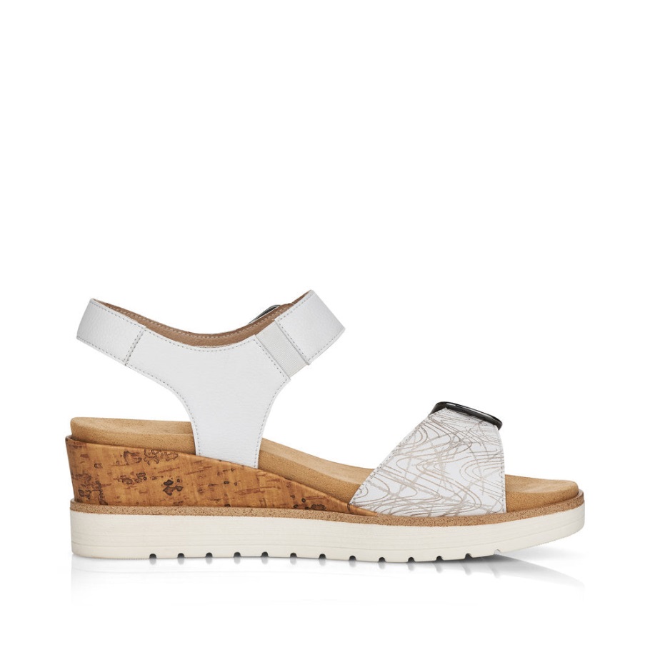 Rieker Fehér R6152 Lolita