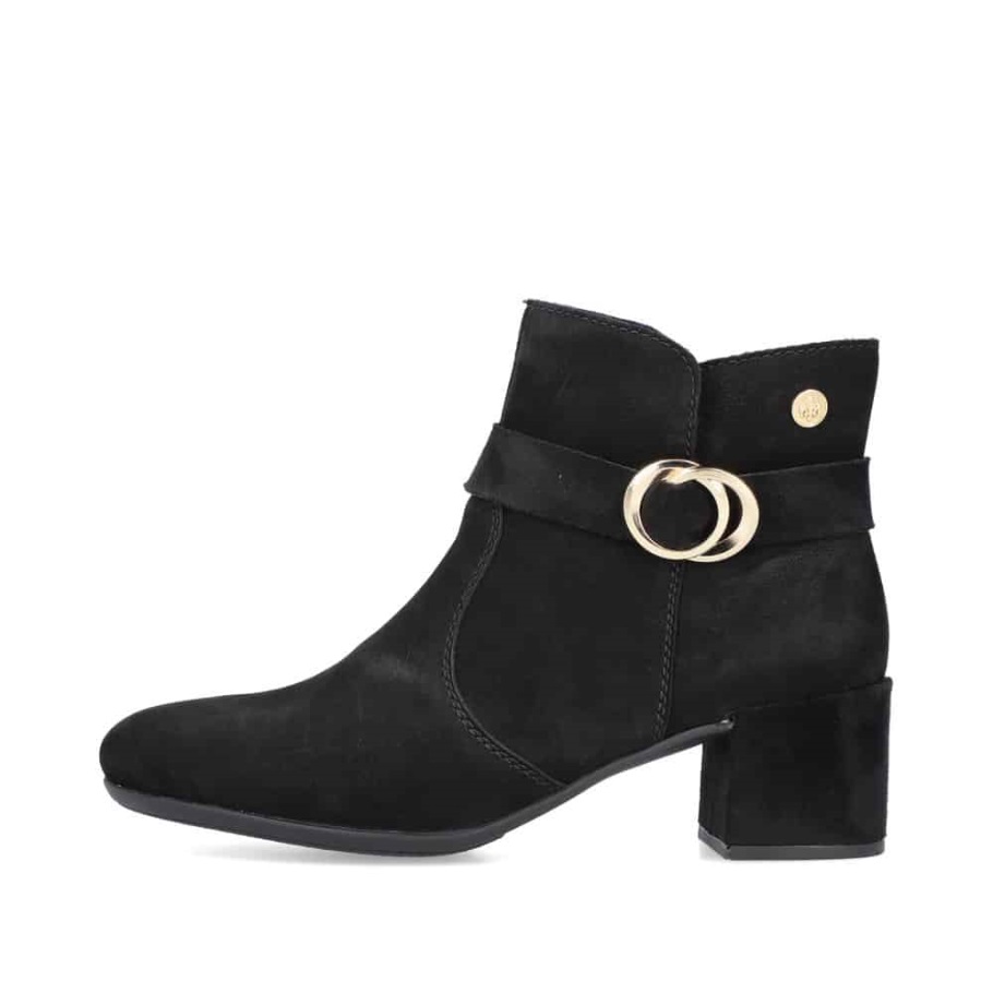 Fekete Rieker |53766-45