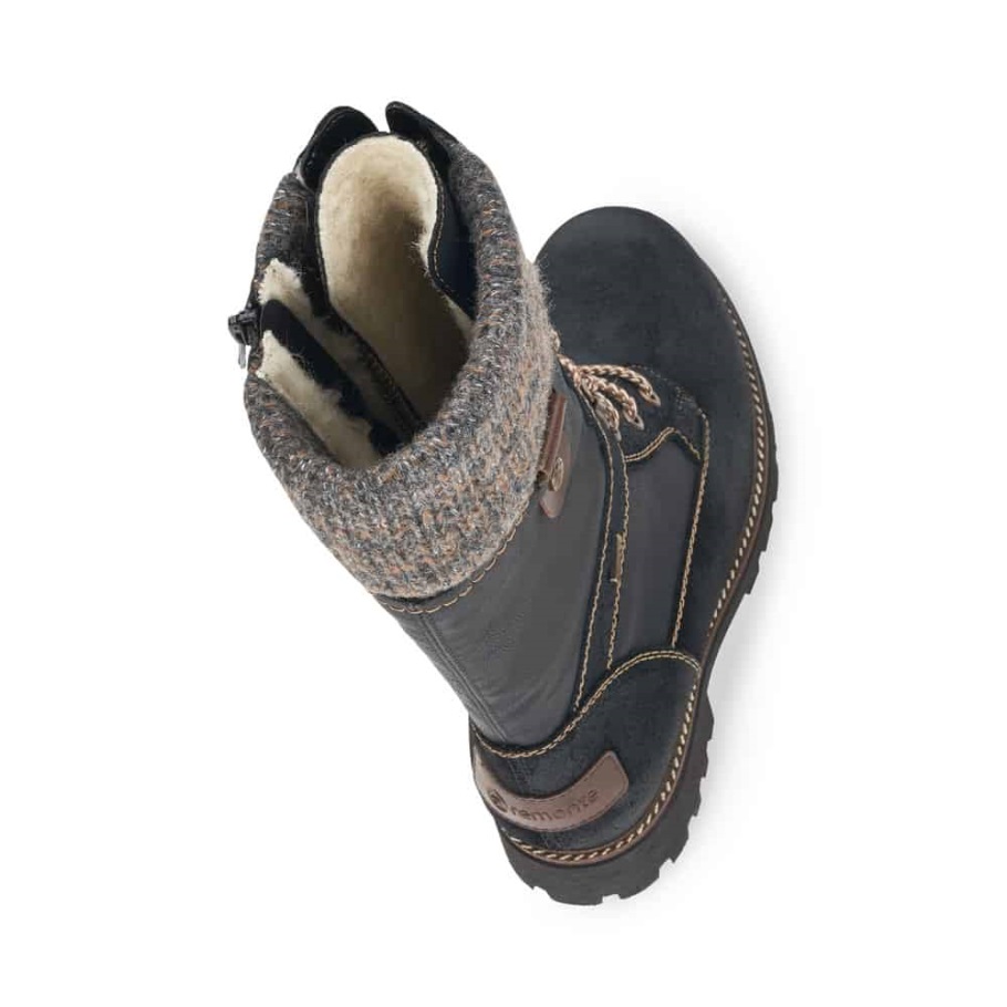 Rieker Remonte |d7477-02 Fekete