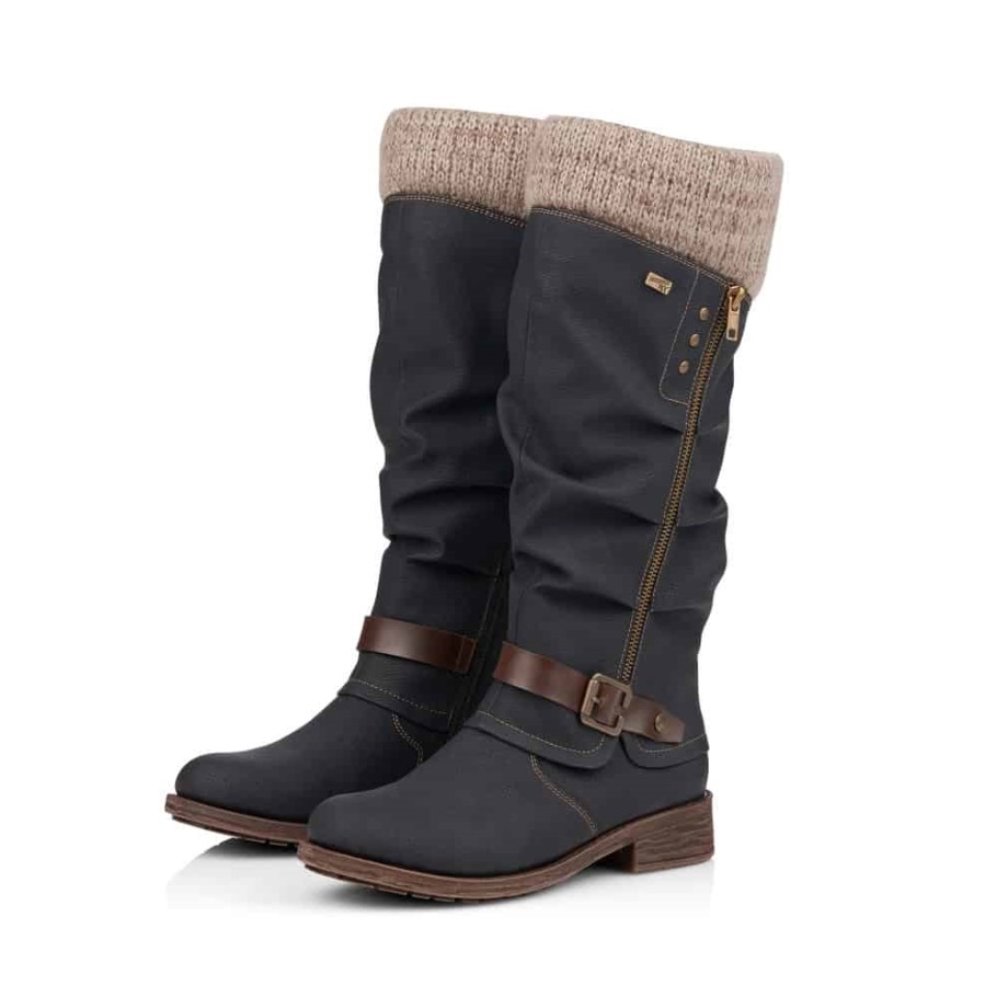 Rieker Remonte |d8076-02 Fekete