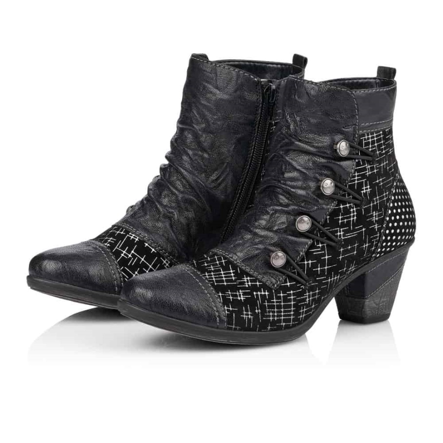 Rieker Remonte |d8792-02 Fekete