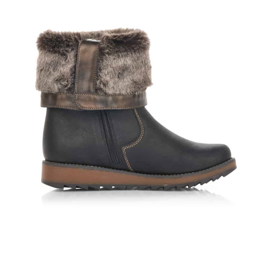 Rieker Remonte |d8874-01 Fekete