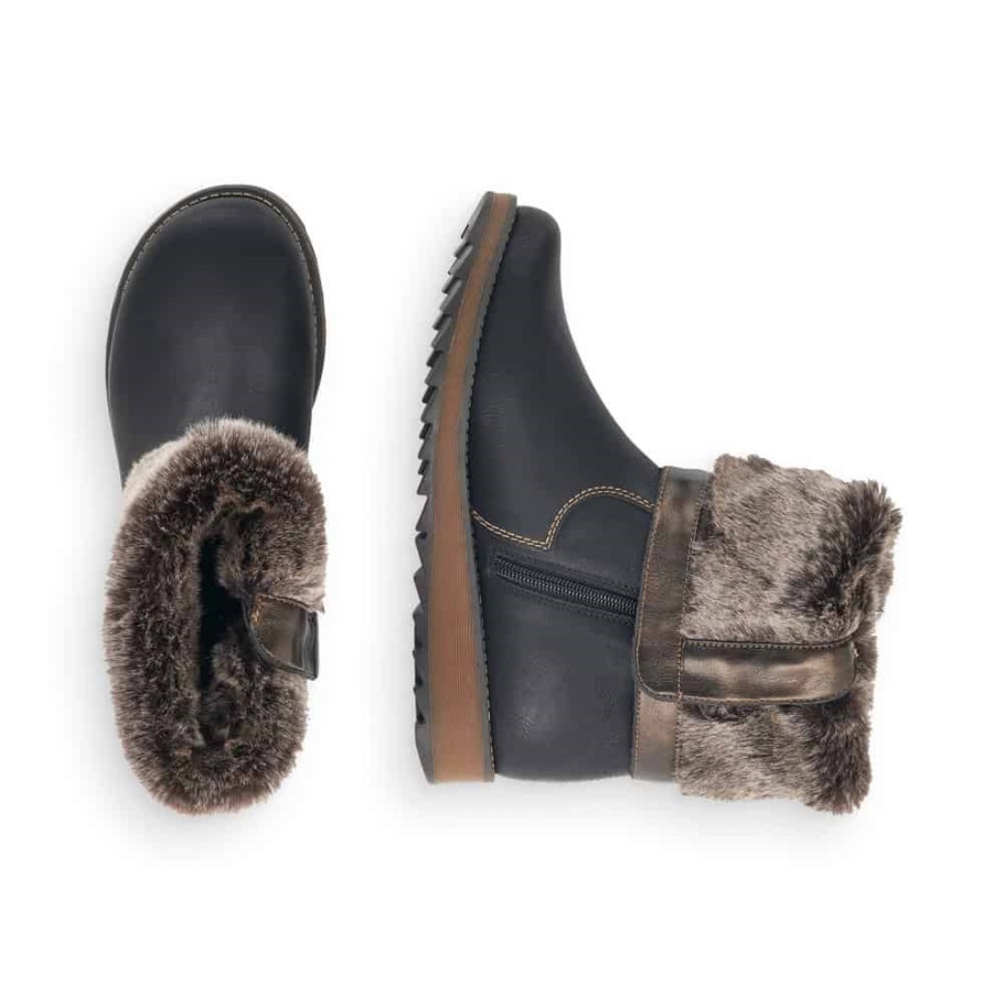 Rieker Remonte |d8874-01 Fekete