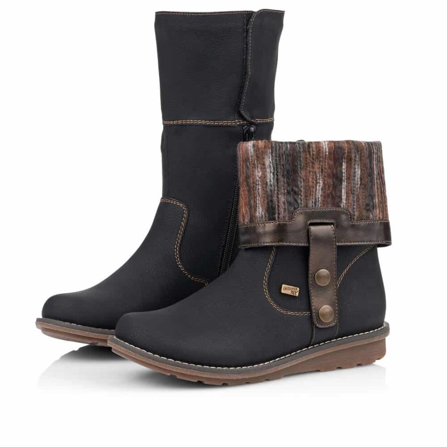 Rieker Remonte |r1071-03 Fekete