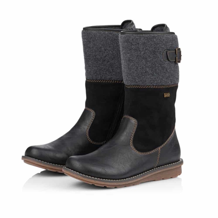 Rieker Remonte |r1075-02 Fekete