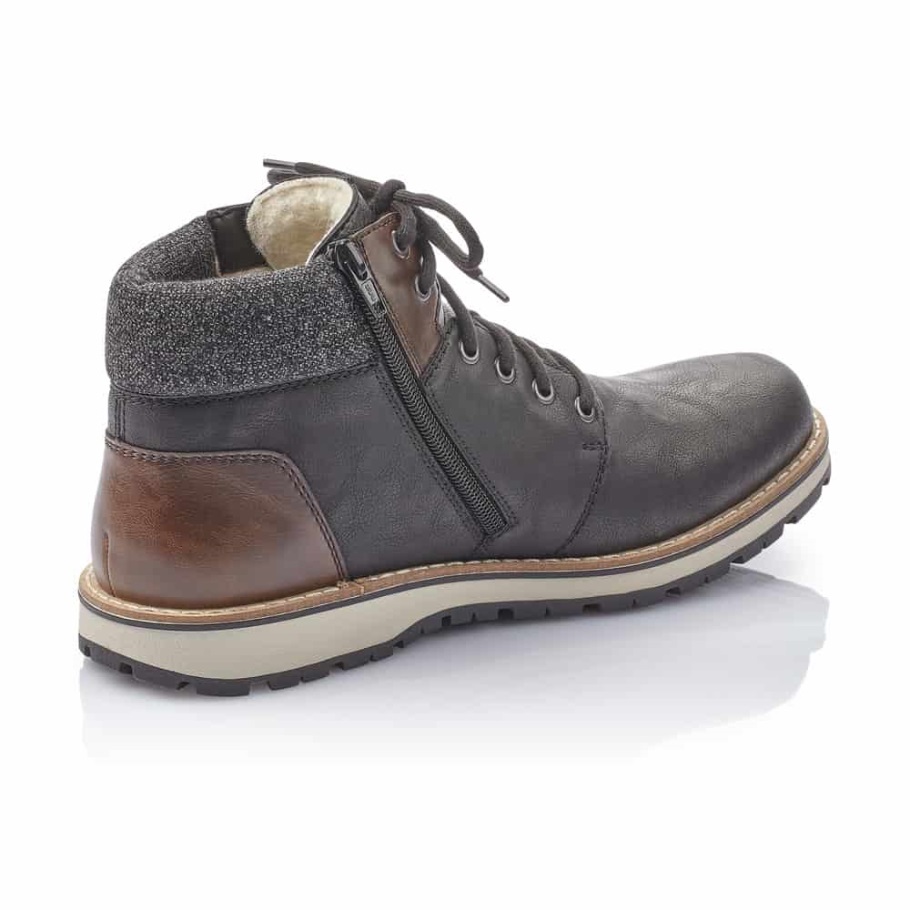 Rieker |38434-00 Fekete