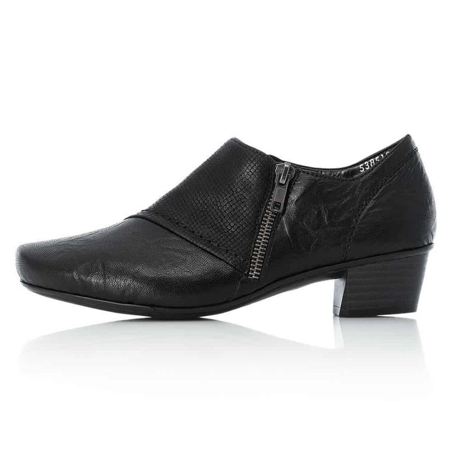 Rieker |53851-00 Fekete