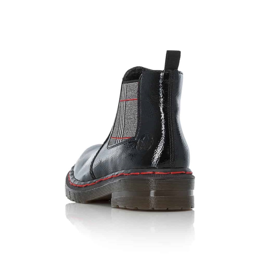 Rieker |76264-00 Fekete