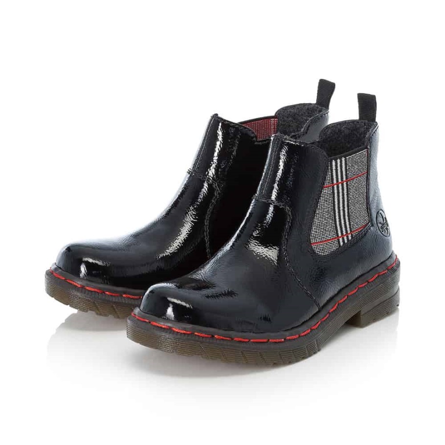 Rieker |76264-00 Fekete