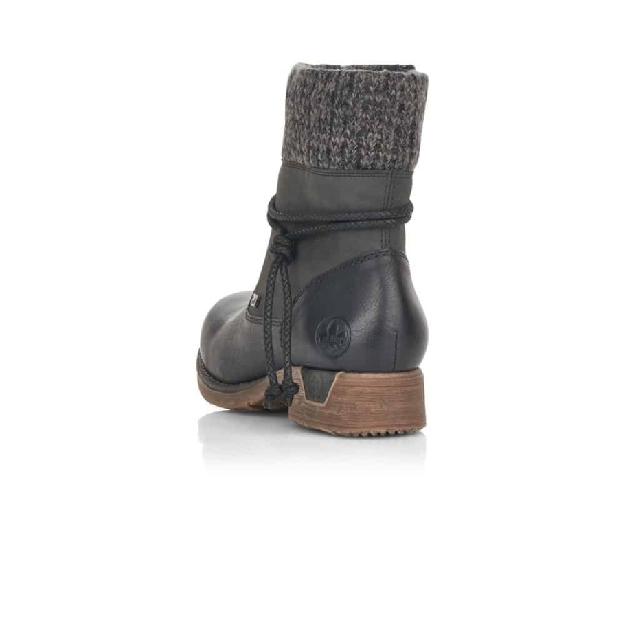 Rieker |79688-00 Fekete