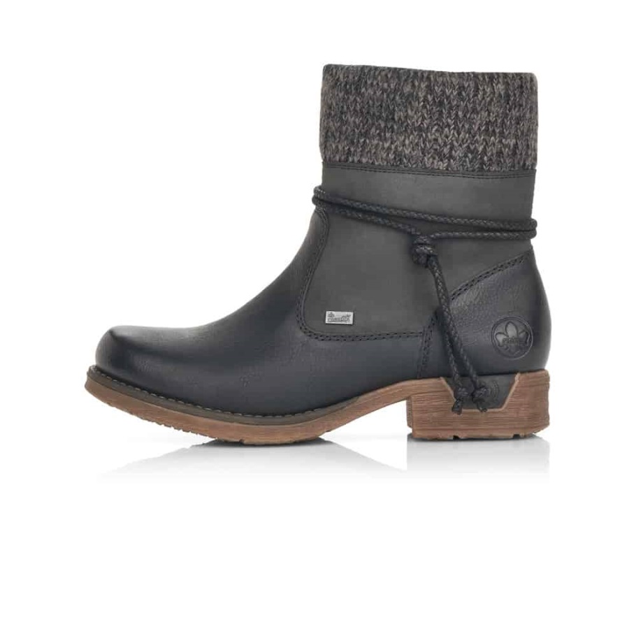 Rieker |79688-00 Fekete