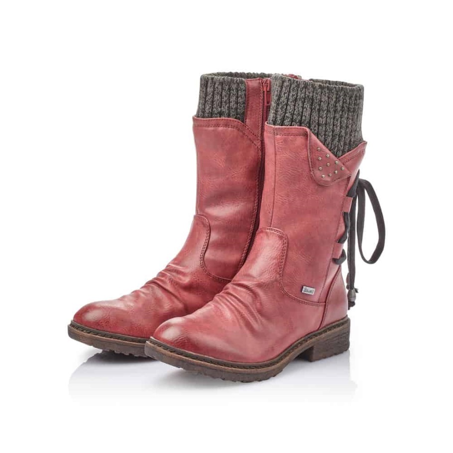 Rieker |94773-35 Piros