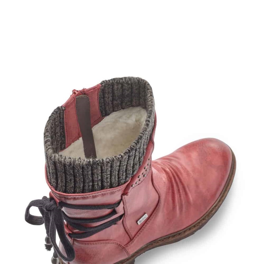 Rieker |94773-35 Piros