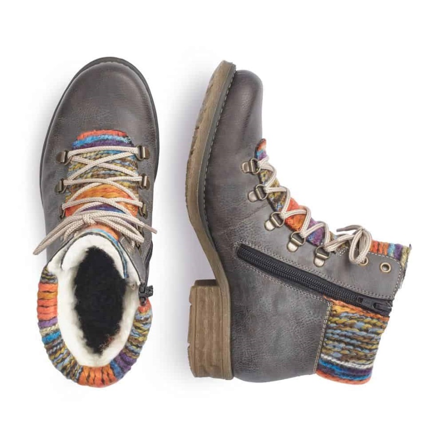 Rieker |79643-45 Szürke