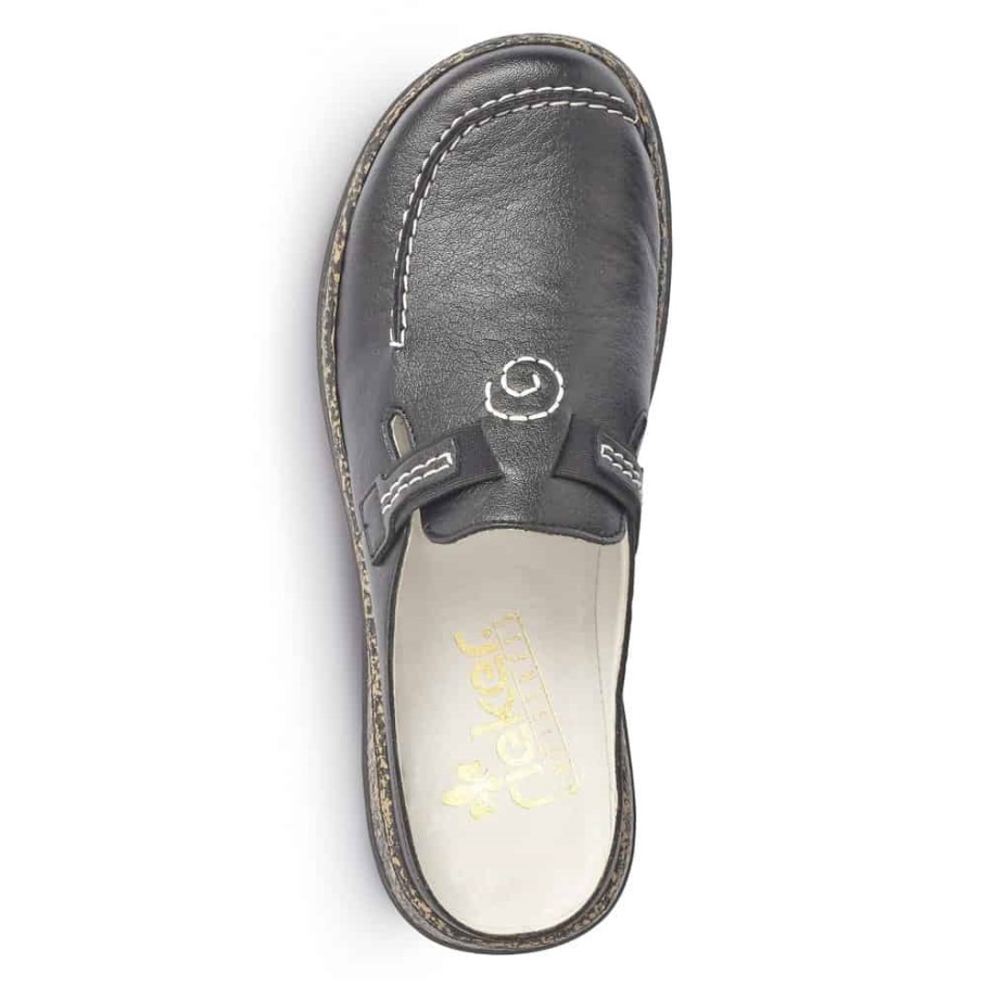 Rieker |46393-00 Fekete