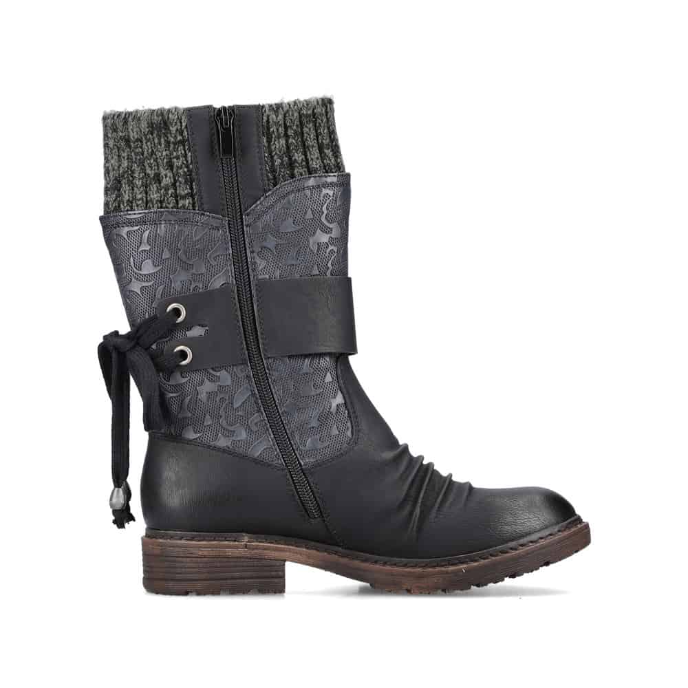 Rieker |94783-00 Fekete