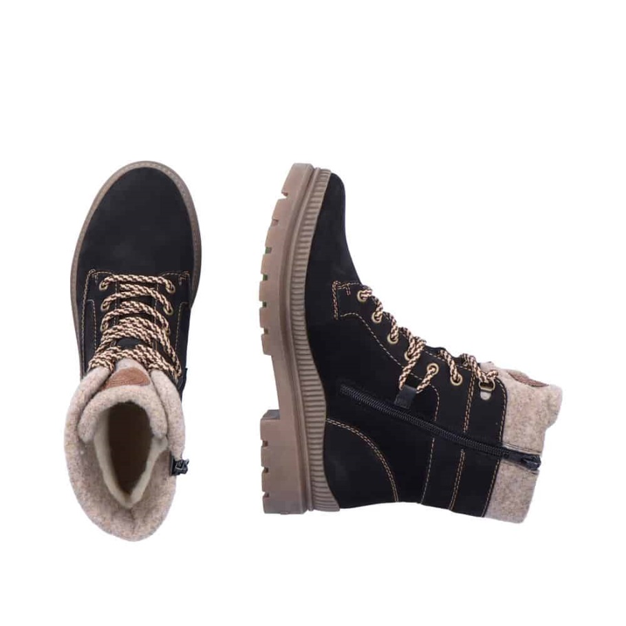 Rieker Remonte |d0c77-02 Fekete