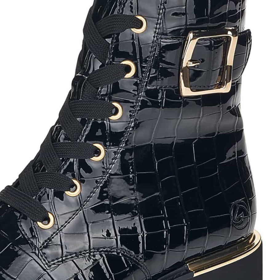 Rieker Remonte |d8683-02 Fekete