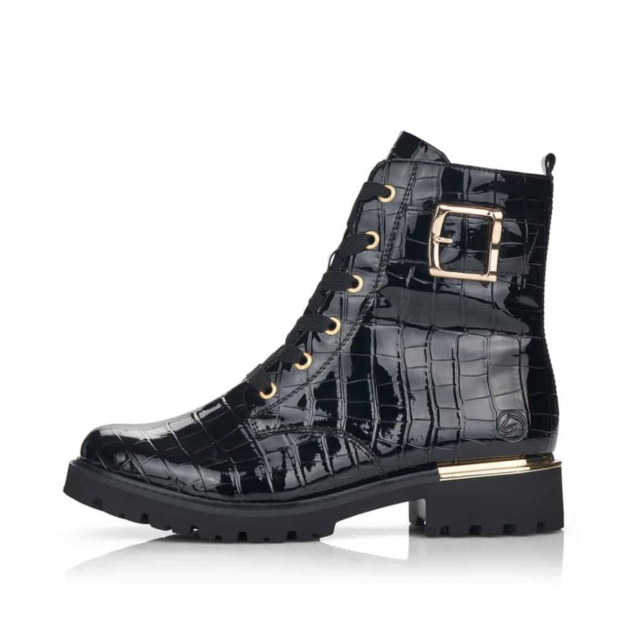 Rieker Remonte |d8683-02 Fekete