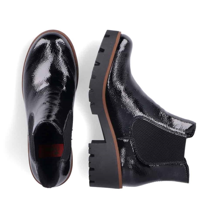 Rieker |79265-01 Fekete